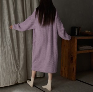 ミスティック・ライラック  リラックスワンピ　M25132