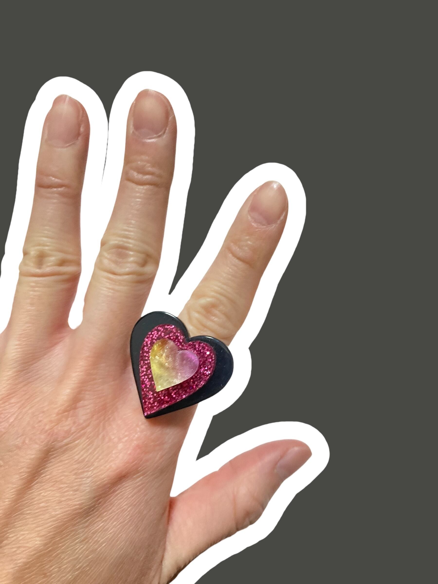 【12/14(日)21:00-12/17(水)12:00まで限定❣️】aK. / big♡リング