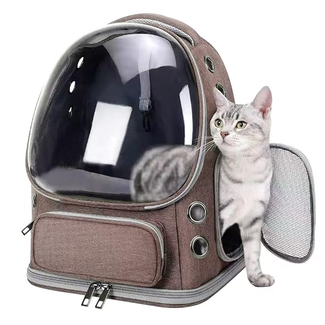 HOVONO猫2匹キャリーキャスター付き小型犬キャリーカートペット