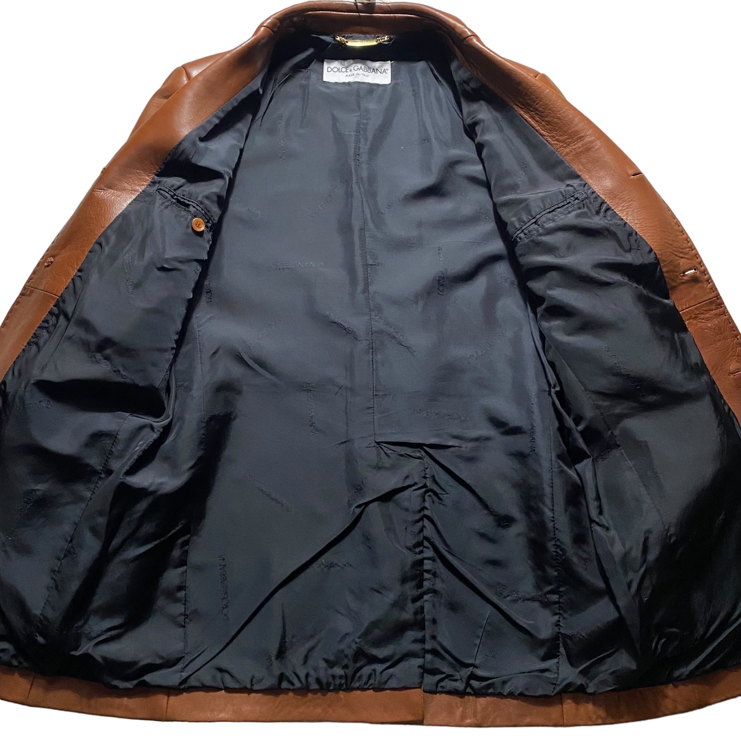 archive DOLCE&GABBANA leather tailored jacket | NOIR ONLINE archive DOLCE&GABBANA leather tailored jacket | NOIR ONLINE