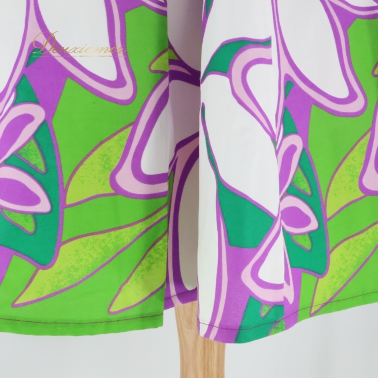 フラダンス 衣装 ワンピース ドレス セキノレーシングスポーツ パープル系 日本製 キャミソールドレス ティアレ柄 かわいい 華やか 鮮やか 明るい 紫 緑 白 ハワイアン アロハ ハワイアンプリント フラ ダンス レッスン 練習 レディース おしゃれ