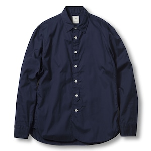 PIN OX BASIC SHIRT / コットンピンオックスベーシックシャツ（NVY）