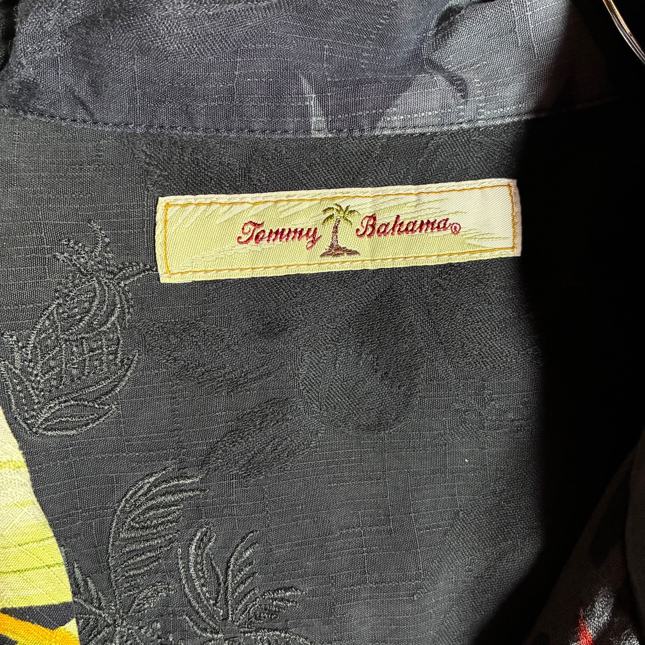 Tommy Bahama シルク100% オープンカラー アロハ
