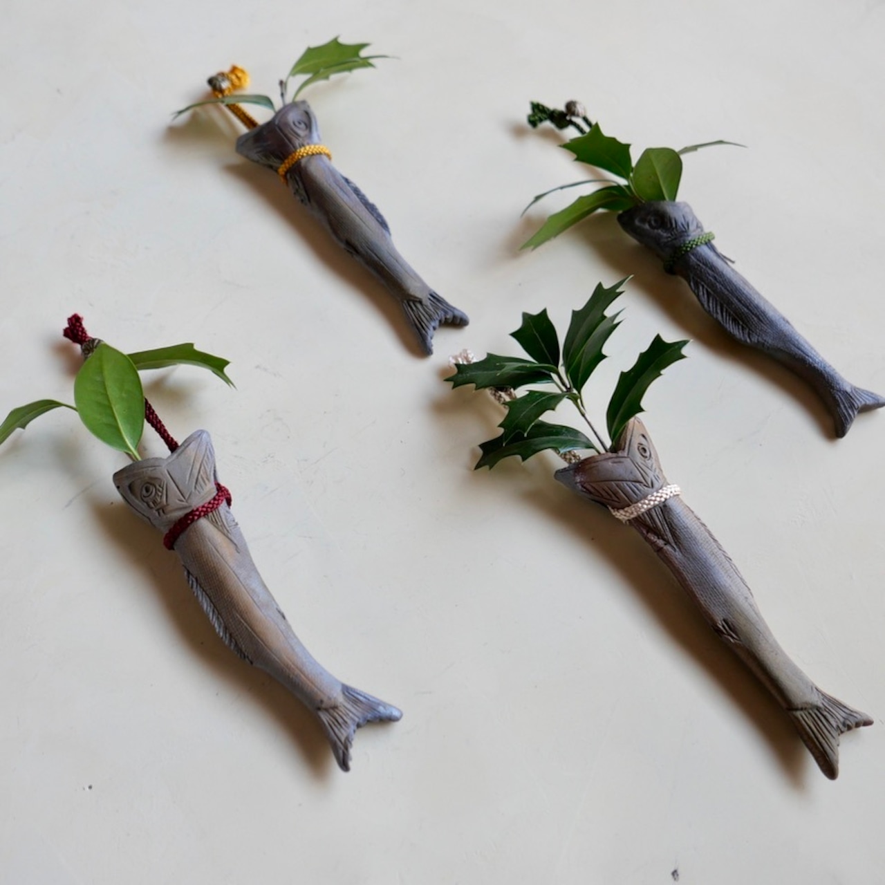 渡邊琢磨 ひいらぎいわし【柊鰯】備前焼