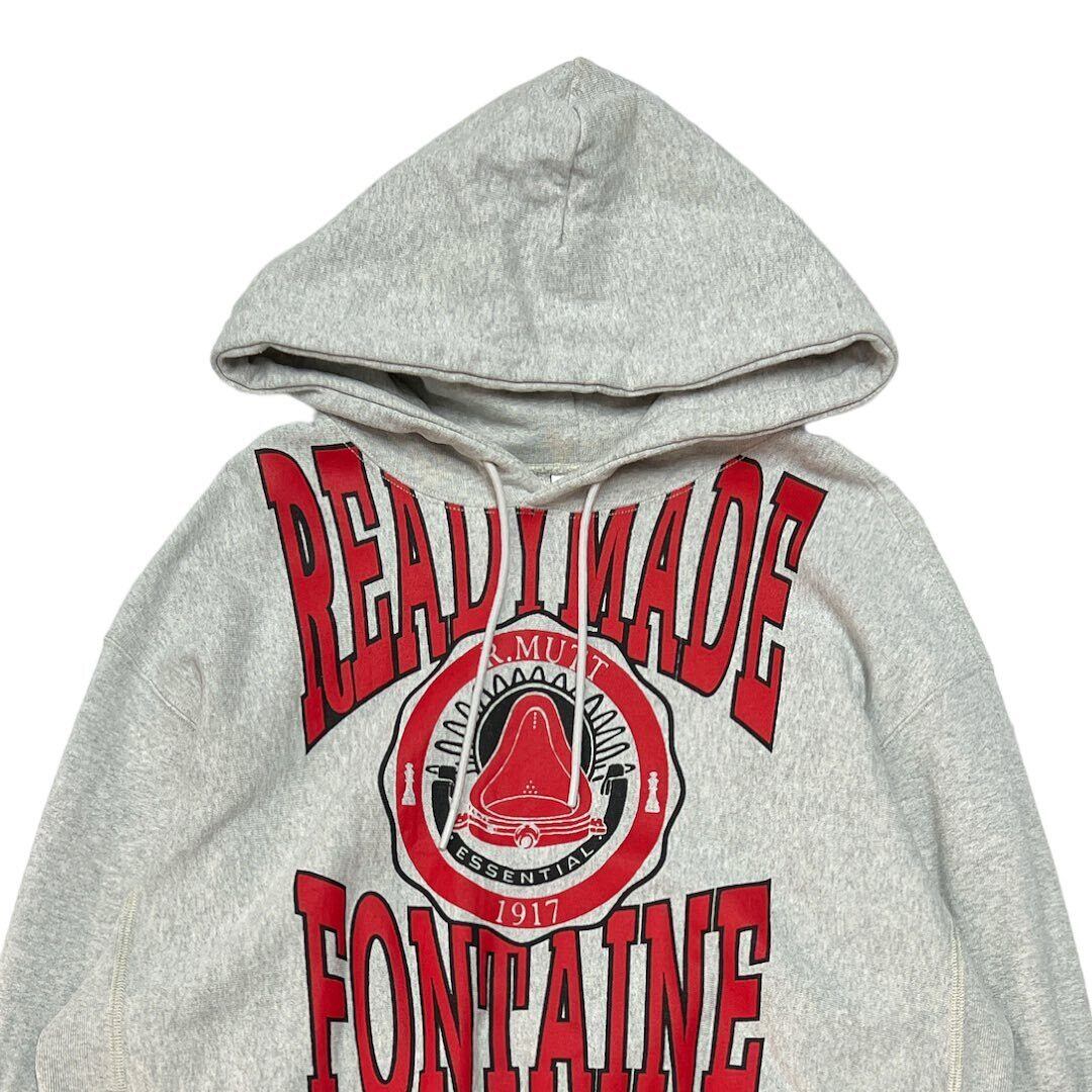 READYMADE College Logo Print Hoodie | A WORD.ONLINE SHOP