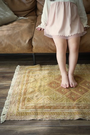 【696】Vintage Afghan Mashwani rug 2000's