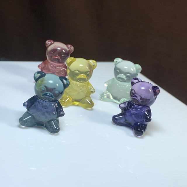 2.可愛い大家族くまちゃん・フローライトくま