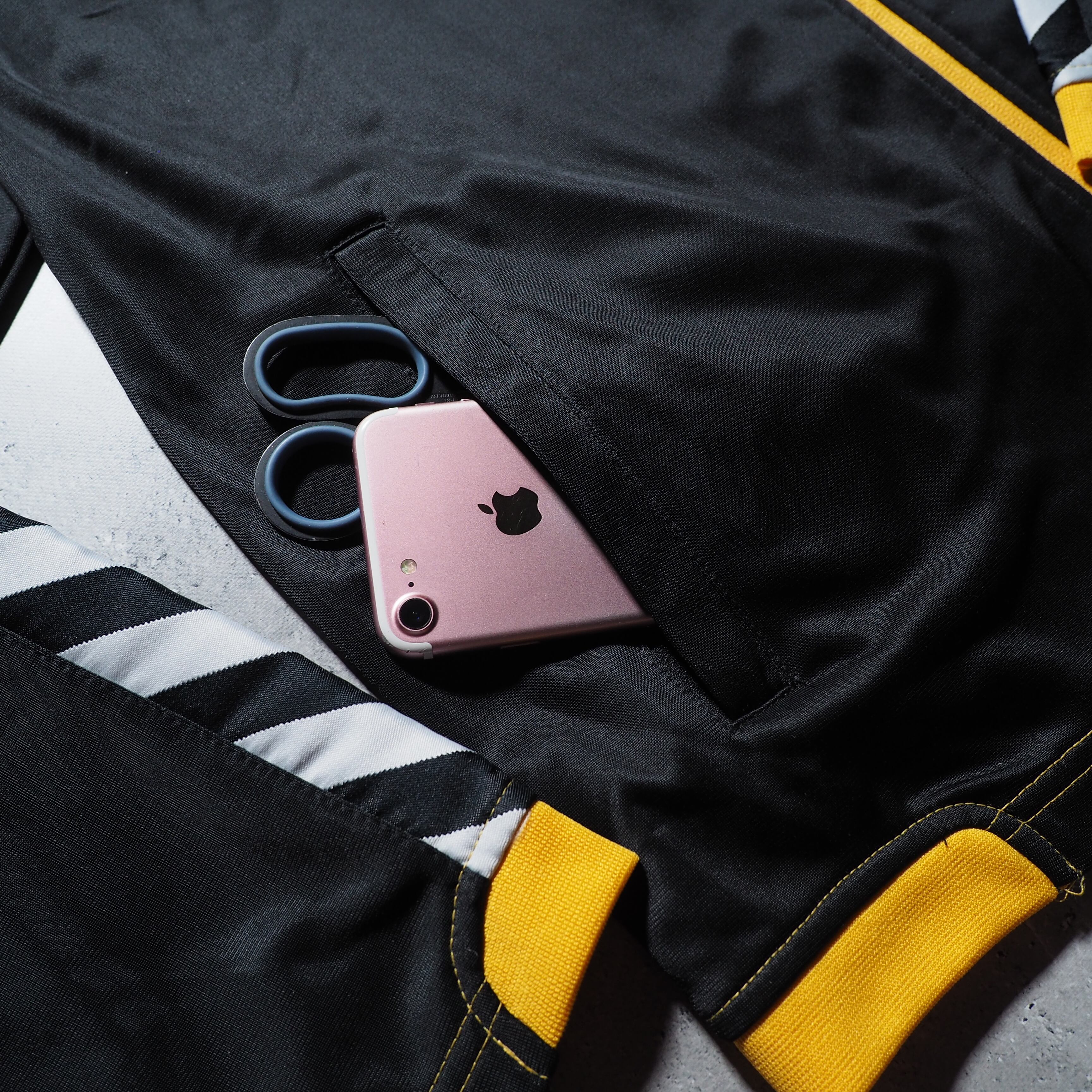 ” hummel ” Corporate logo printed Black track jacket