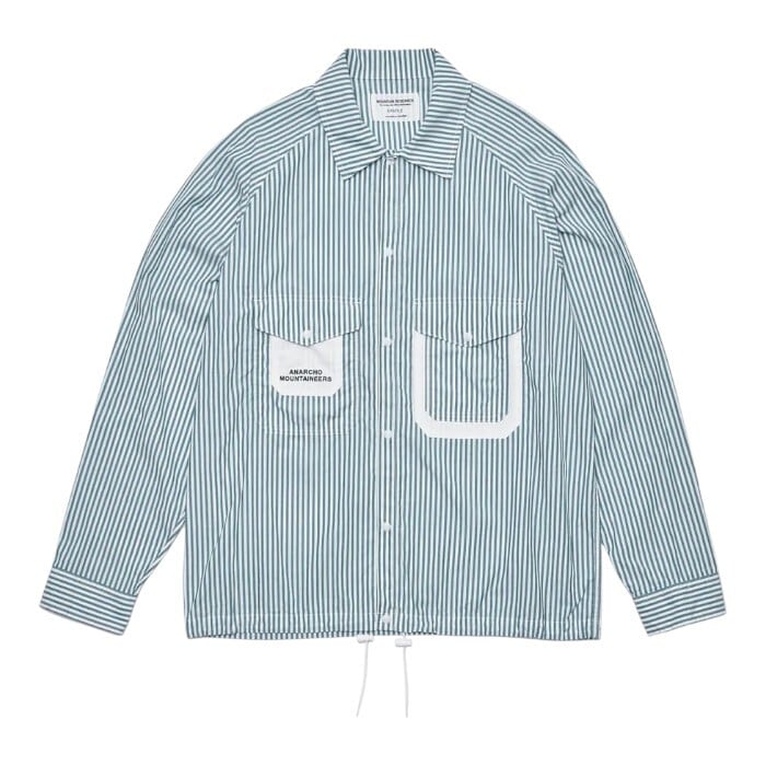 MOUNTAIN RESEARCH (ﾏｳﾝﾃﾝﾘｻｰﾁ) - PHIL PKT. SHIRT MTR4268 Green