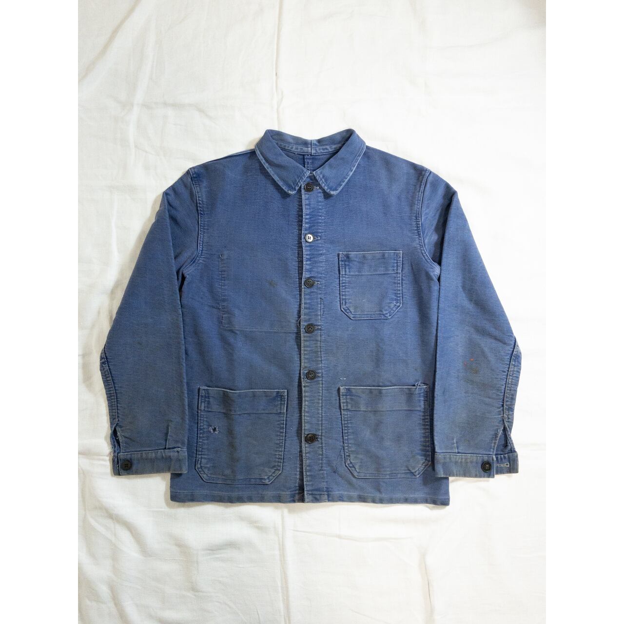 50s 60s French Vintage wool chester coat 【公式通販】