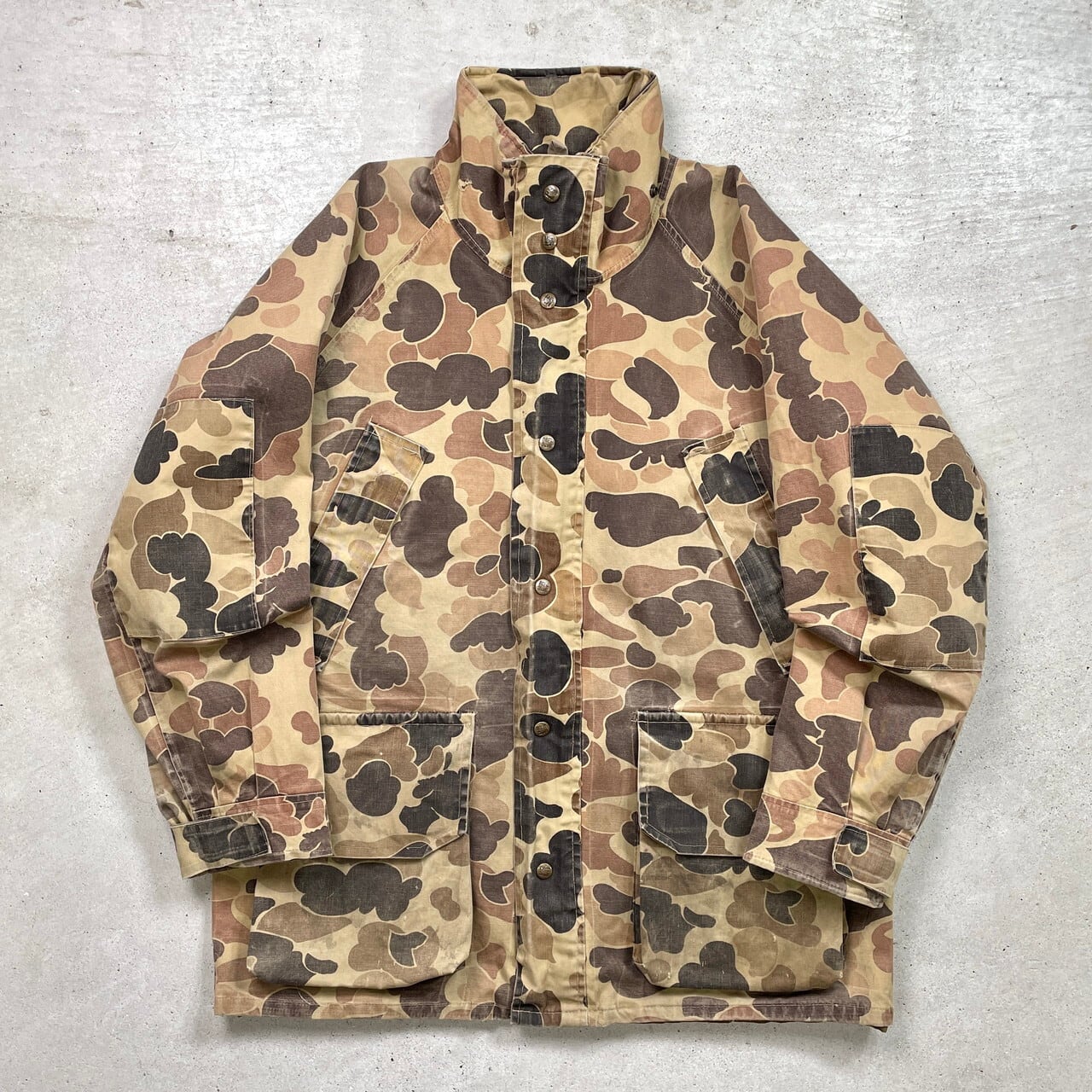 80年代 USA製 Columbia コロンビア GORE-TEX ダックハンターカモ 