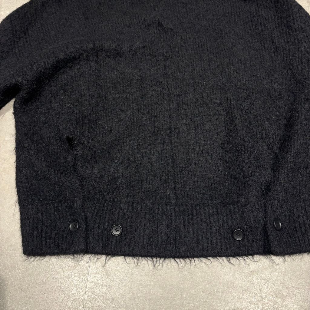 トップス stein/BI COLOR RIB SUPER KID MOHAIR LS stein Bi Color Rib Super Kid Mohair