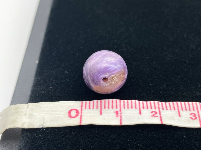 ハンドメイドビーズ素材セット（チャロアイト）