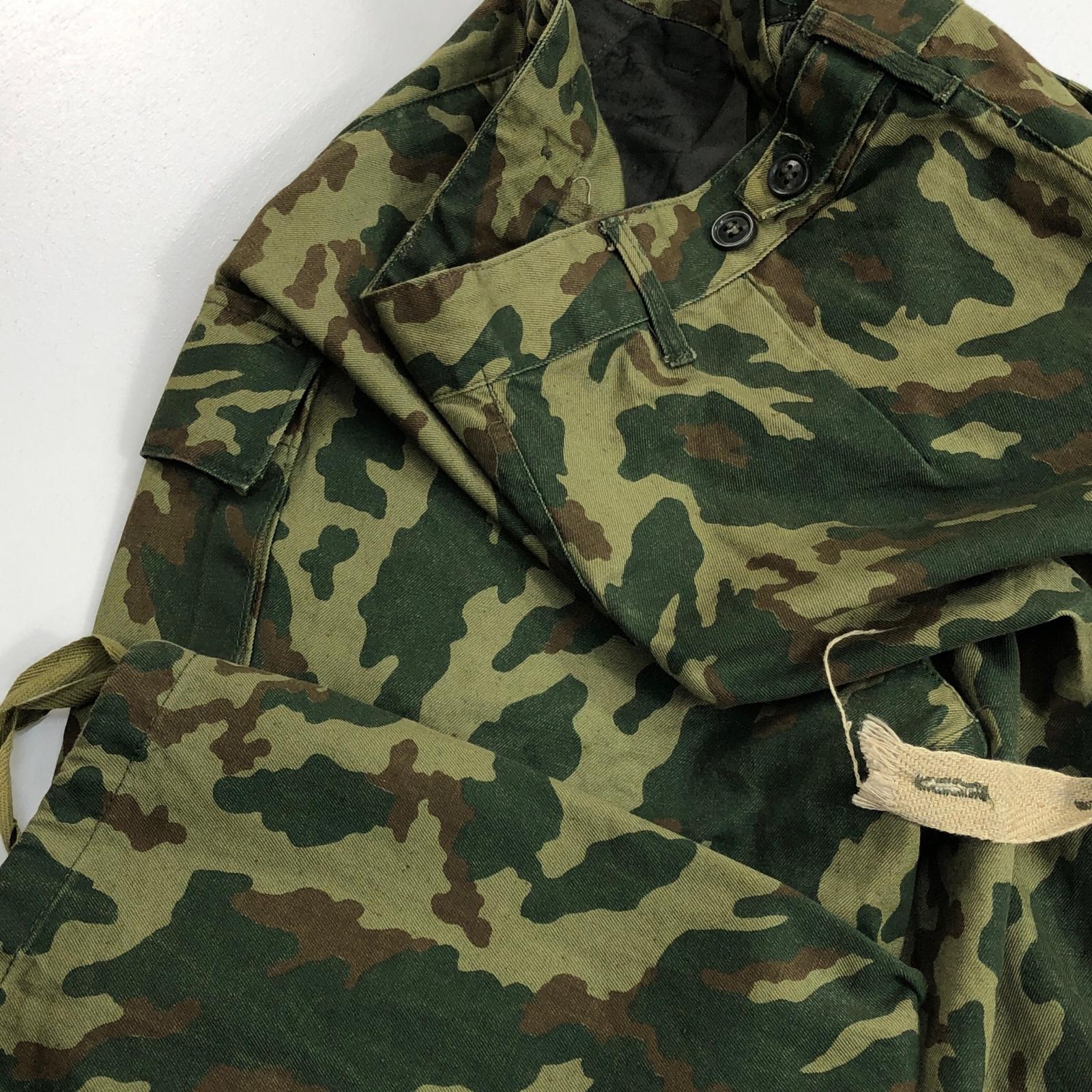 RUSSIAN ARMY ロシア軍（ソ連） FLORA CAMO CARGO PANTS 迷彩 カーゴ
