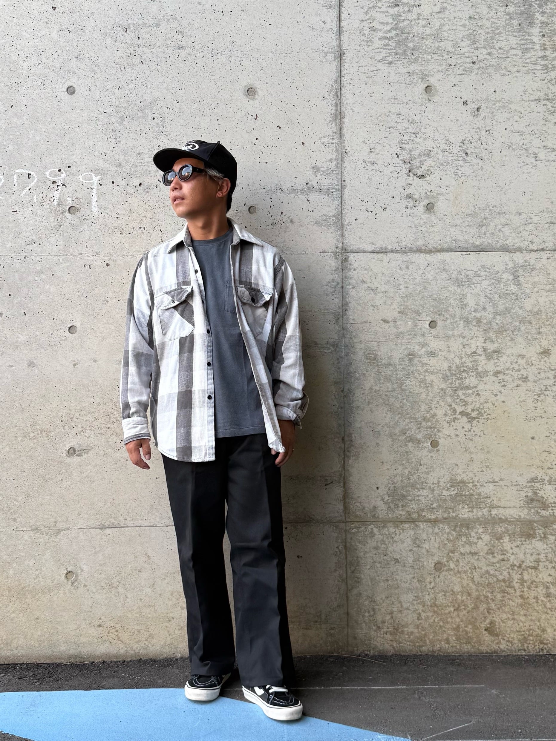 FJ SUPER SUNFADE BLACK POCKET TEE Lサイズ renewal! SUNFADE BLACK POCKET TEE | FJ