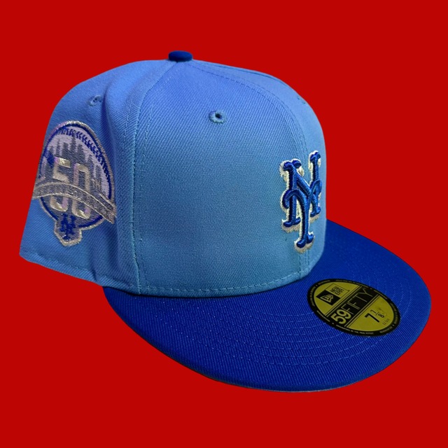 New York Mets 50th Anniversary New Era 59Fifty Fitted / Light Blue,Blue (Gray Brin)