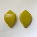 Vintage Pistachio Green Bakelite Earrings 