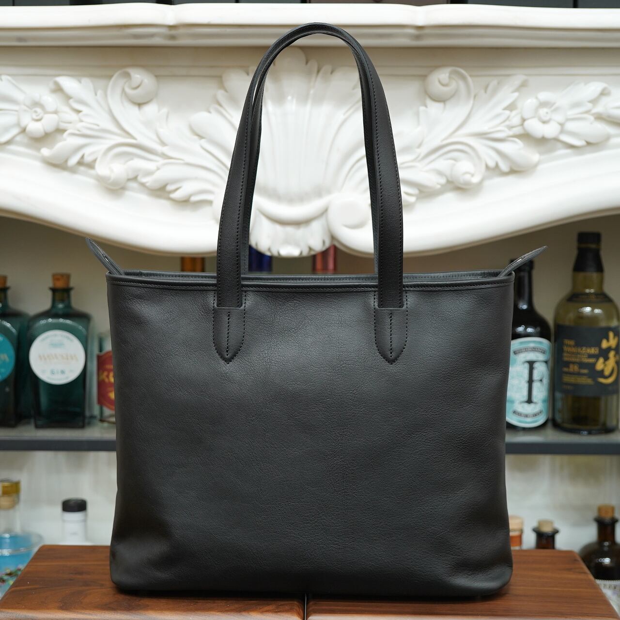 ル・ボナー フェルミートート デンマークソフトカーフ ブラック