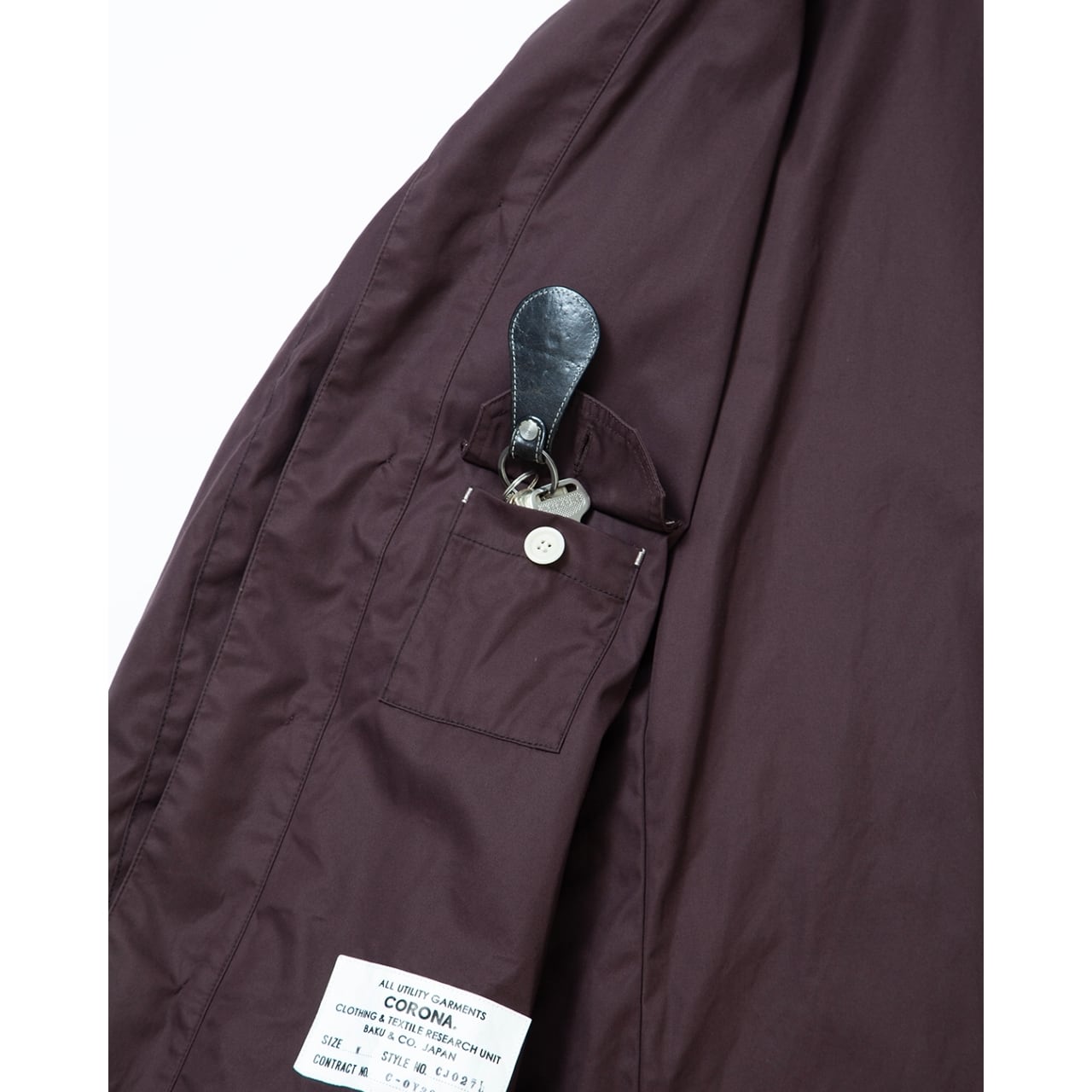 THE CORONA UTILITY / UP DUSTER COAT High Density Chambray