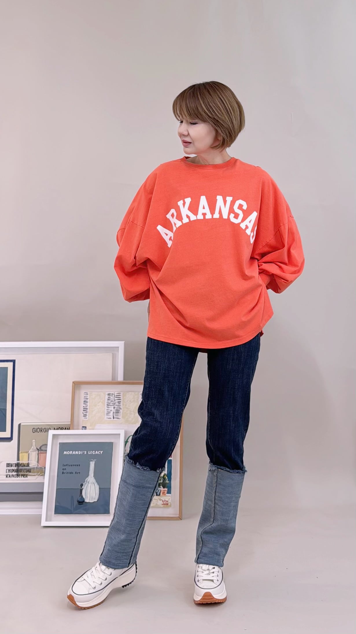 ロンTパフスリーブ