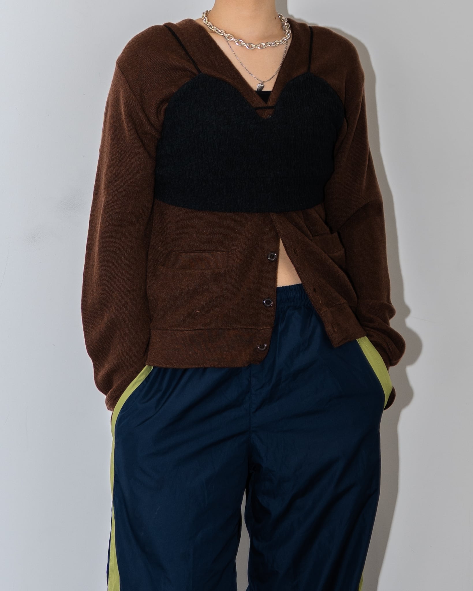 80s ACRYLIC CARDIGAN