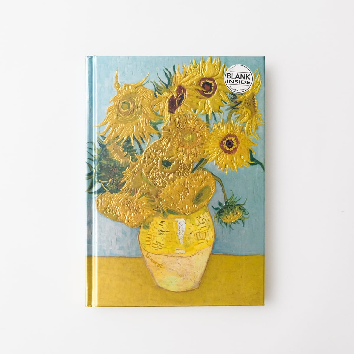 ゴッホ ノート 無地 ひまわり Hmm By 東京都美術館ミュージアムショップ ふむふむ