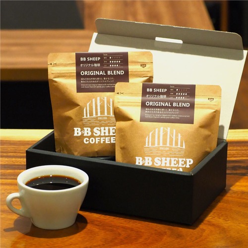 BB SHEEP オリジナルブレンド  GIFT BOX（200g）<BB SHEEP Original Blend 200g within gift box>