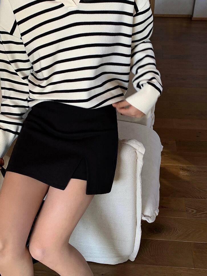 スリットディテールミニ