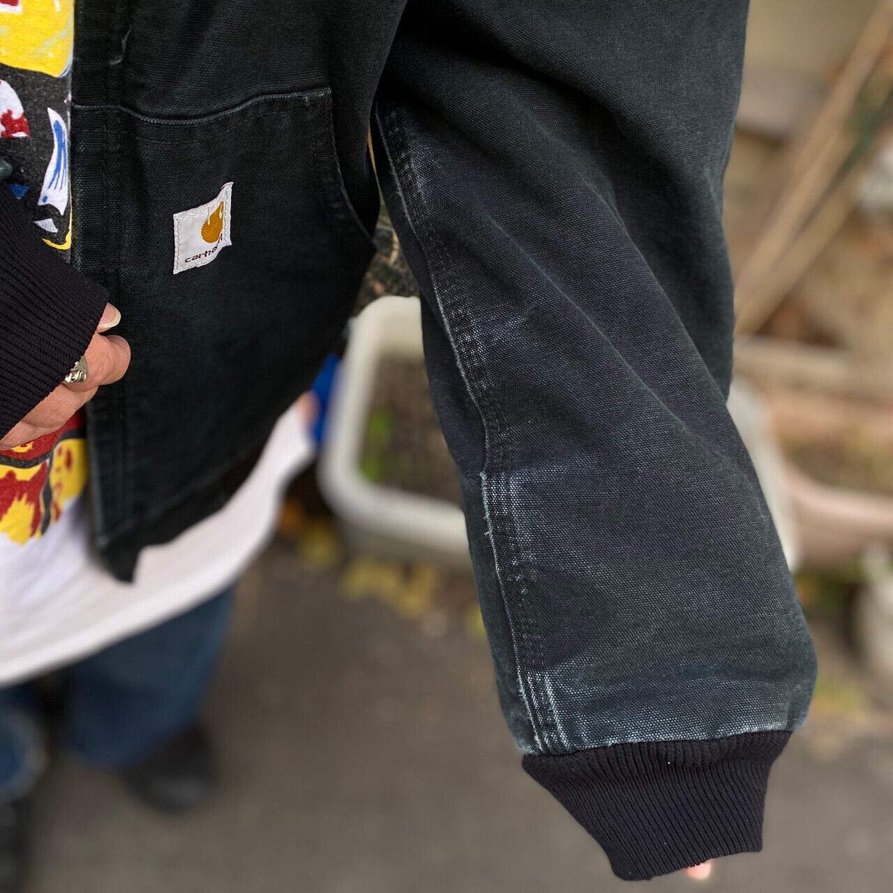 USA製 Carhartt カーハート アクティブジャケット メンズM 古着 ダック