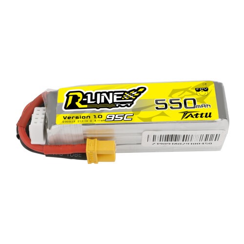 TATTU R-LINE 550mAh 3S 95C XT30 battery