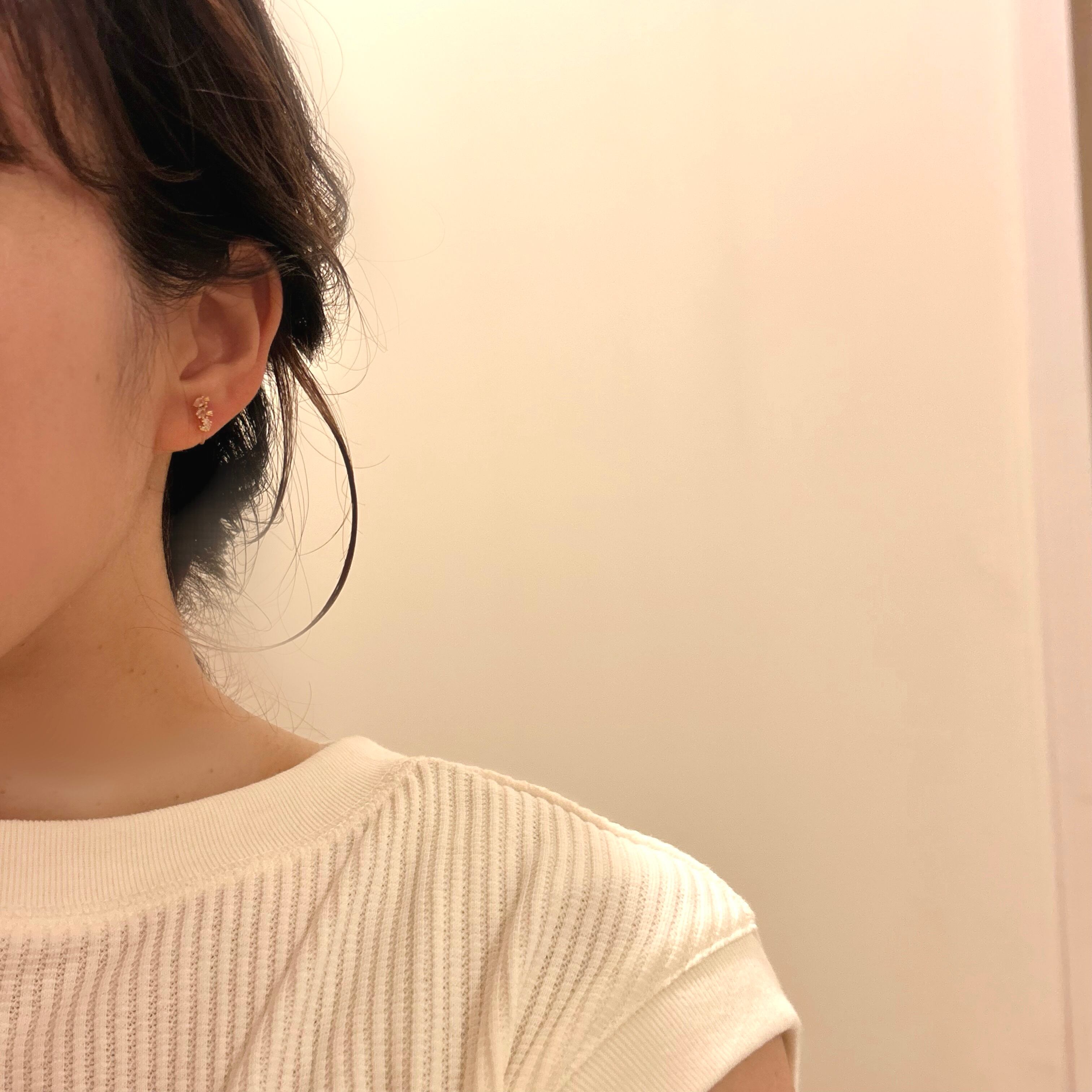 Tatsu no otosigo bijou earring タツノオトシゴ ミニ ビジュー Tatsu no otosigo bijou earring タツノオトシゴ ミニ ビジュー