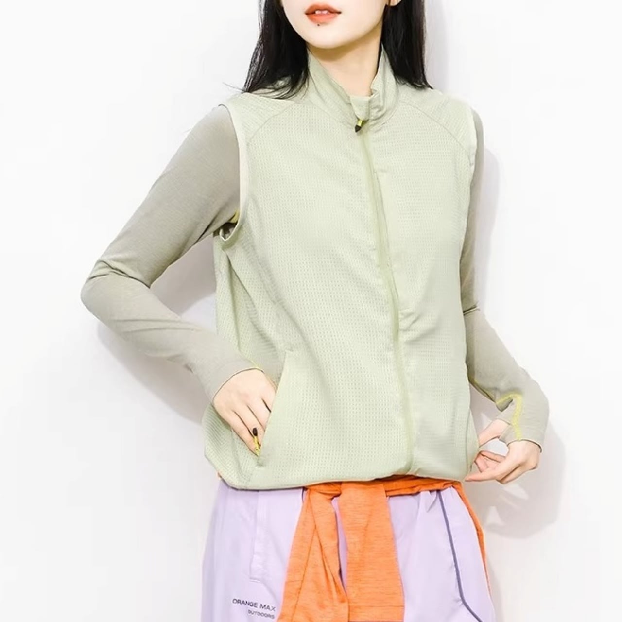 タクティカルジップアップライトベスト C01210