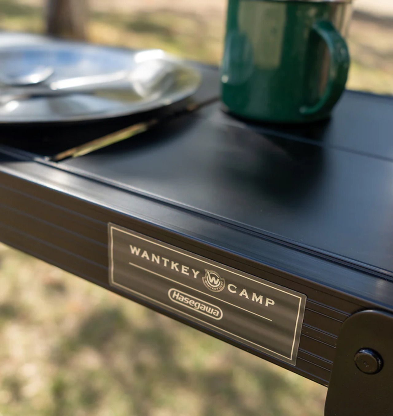 アルミグリルテーブル(DRSB-1000GT) ブラック