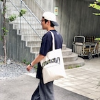 RIVERSIDE BASE 『KAWASAKI』TOTE BAG - NATURAL -