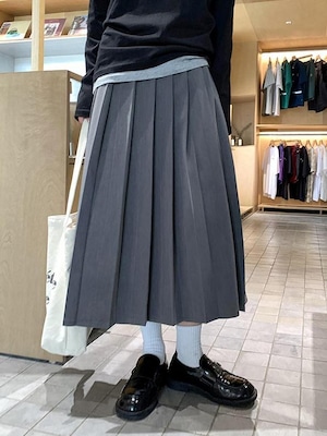 Highwaist pleats long skirt（ハイウエストプリーツロングスカート）c-534