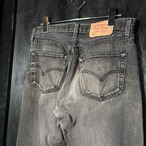 90~00s 501 ポーランド製　Levi's BLACK denim pants W32 L32　リーバイス　ブラックデニム　パンツ　ユーロ