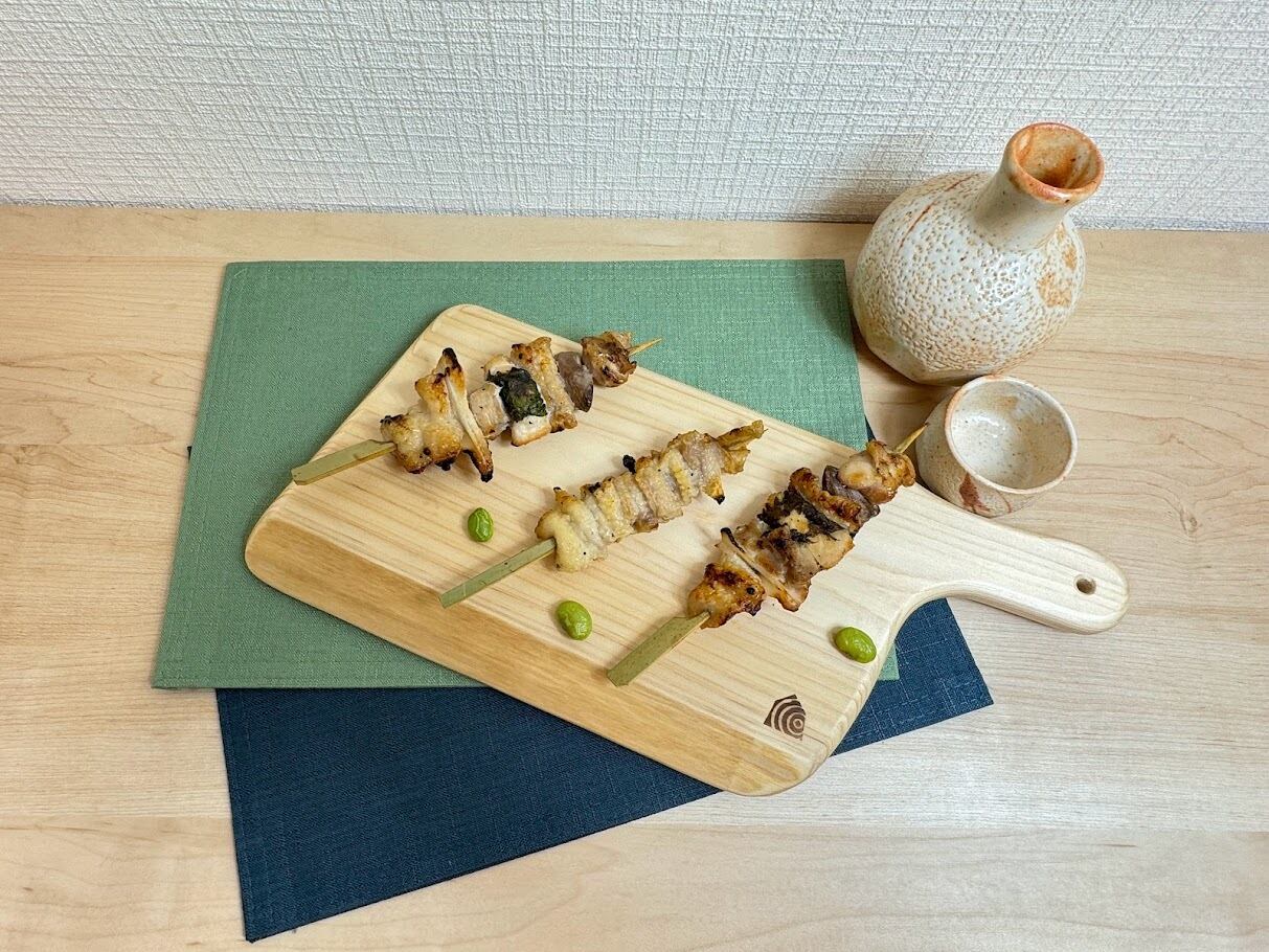 手作りで仕上げたウッドプレート（カフェトレイ） | komaoto