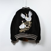Leh / Embroidery SKA Reversible Blouson (キャメル表側)