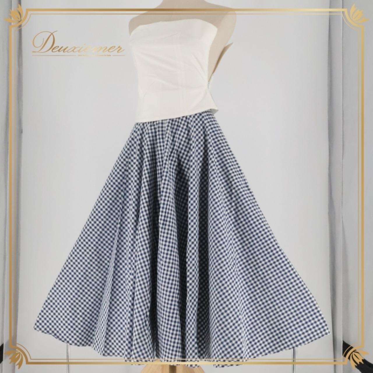 フラダンス 衣装 ツーピース セットアップ 上下セット ホワイト系 ブルー系 シンプル 無地 チェック柄 チューブトップ かわいい 爽やか 華やか 明るい 鮮やか ハワイアン アロハ フラ ダンス レッスン 練習 カジュアル おしゃれ エレガント レディース