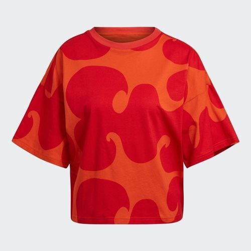 アディダスマリメッコ 半袖Tシャツ[レディース]ルーズフィット 綿100