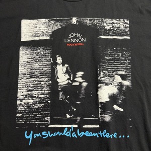 vintage 1990’s JOHN LENNON music tee “ROCK ‘N’ ROLL”
