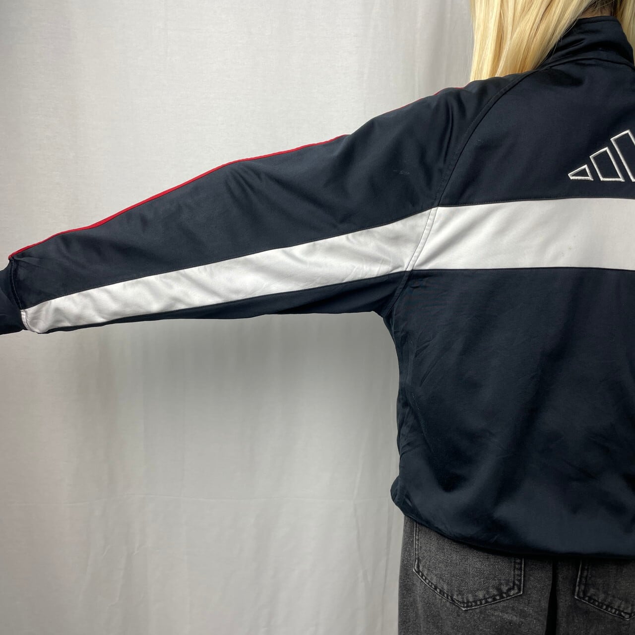 00年代 adidas アディダス パフォーマンスロゴ ジャージ トラック