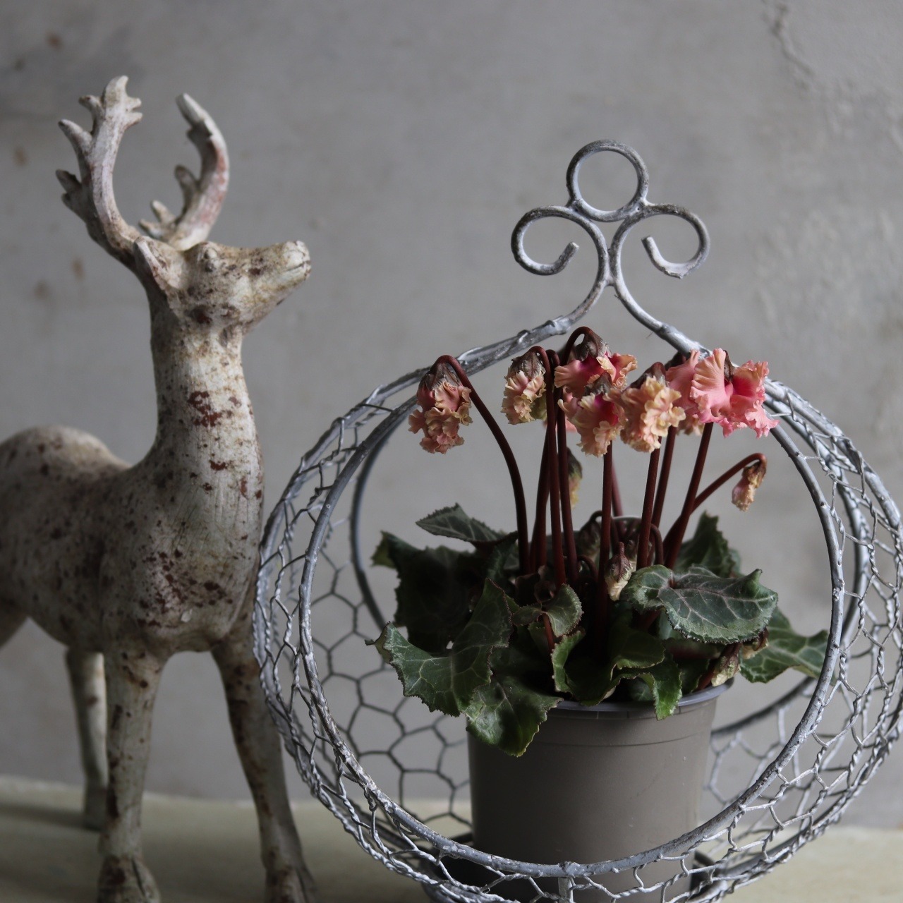 ジャンテ・ムーンスタンドS アンティーク調　シャビーシック　オシャレ