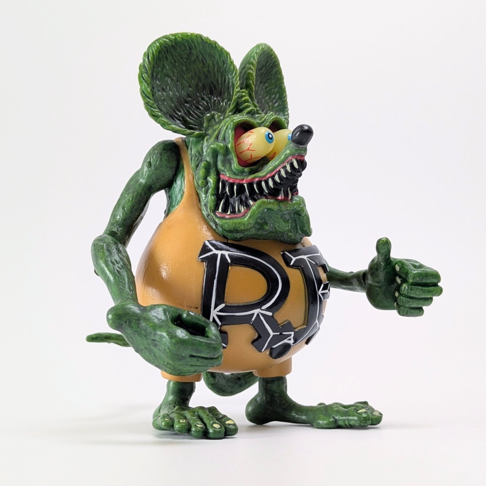 ラットフィンク（RF）フィギュア グリーン アメトイ Rat Fink ⚡️SPECIAL LIMITED⚡️【 Rat Fink ラットフィンク 】 PVCアクション
