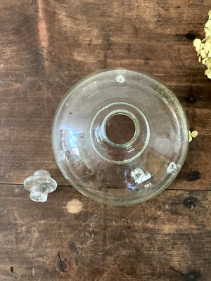 ハエトリゆらゆらガラス　(古道具)