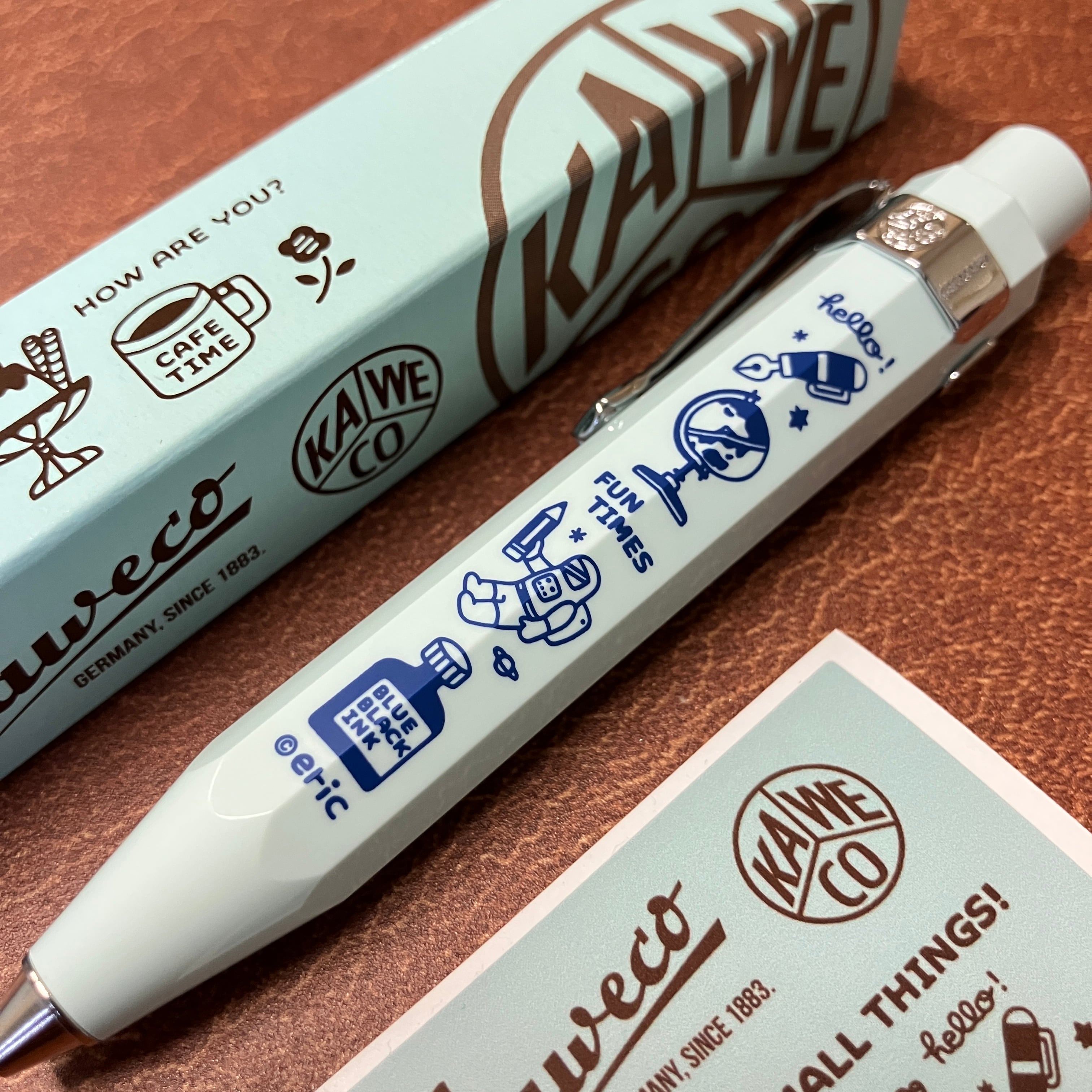 新品　kaweco × eric　万年筆＆ボールペンセット　パピアプラッツ Kaweco × eric ボールペン 636015 | パピアプラッツBASE店
