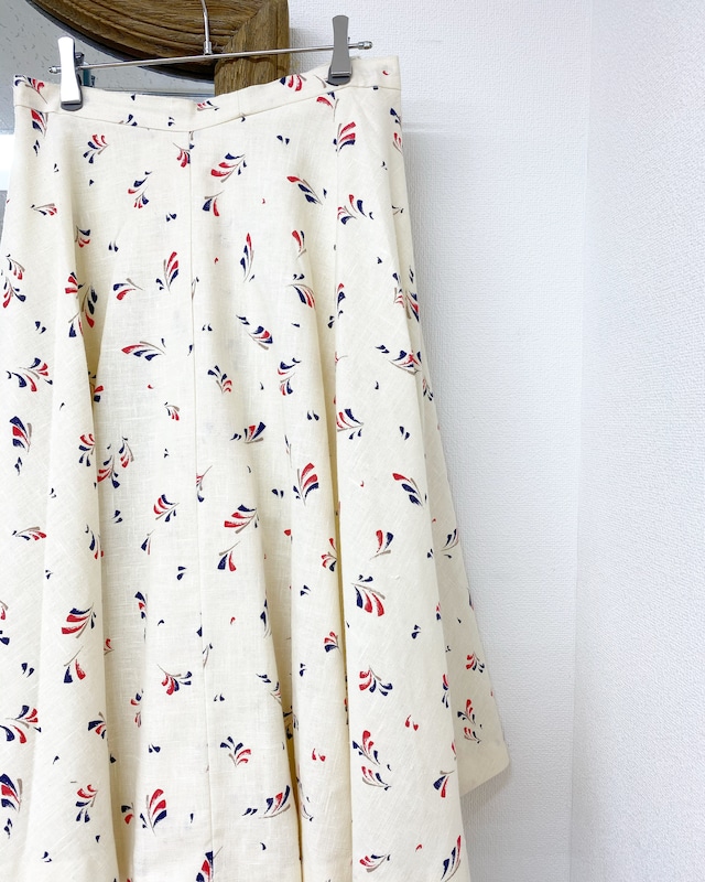 French linen like skirt