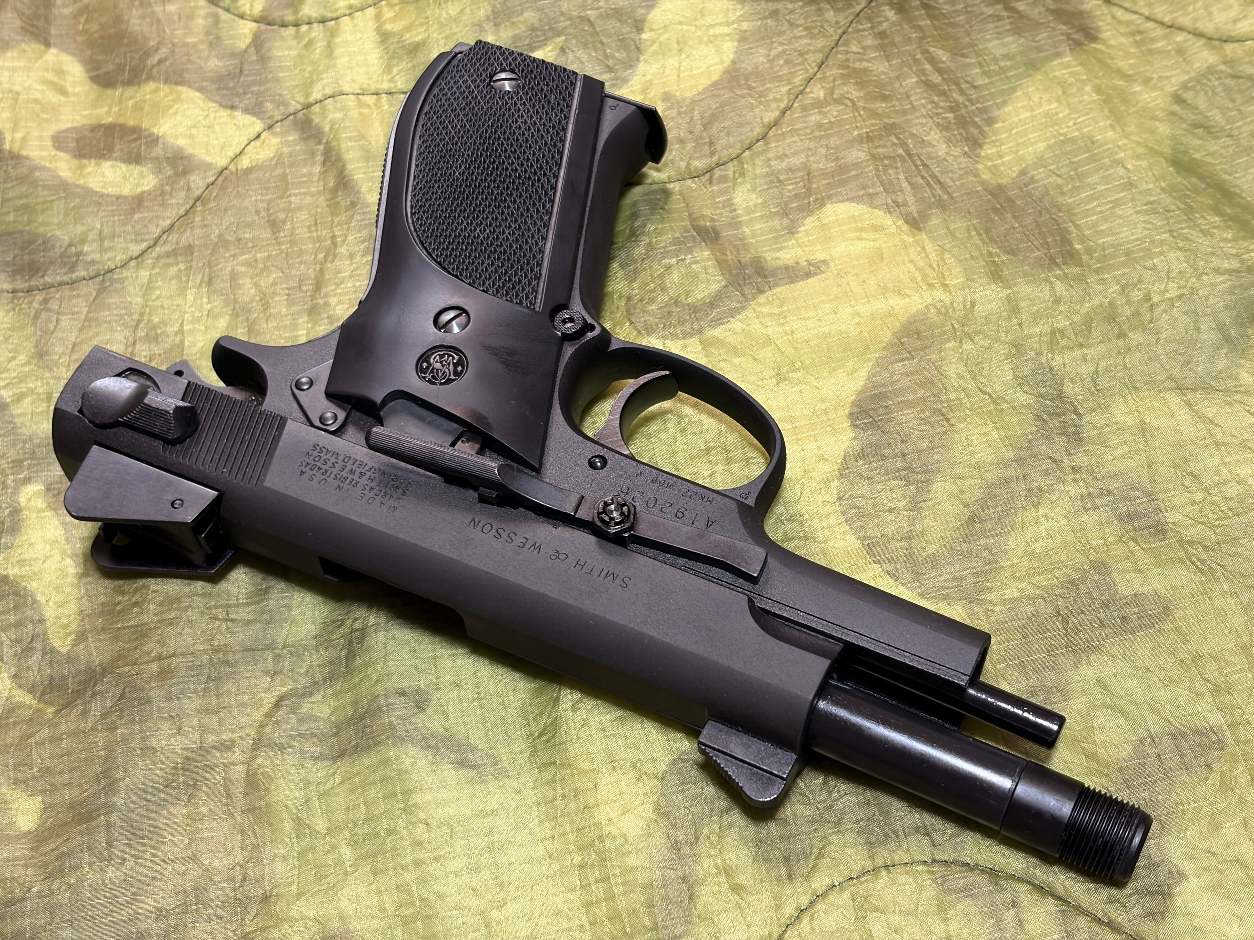 新製品！送料無料】マルシン工業 S&W MK22 ハッシュパピー モデルガン