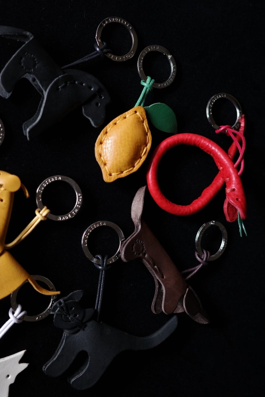 LA CUOIERIA / LEATHER KEY HOLDER | iremono