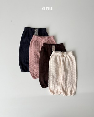 ONU［取寄］guabegi jogger pants 26winter